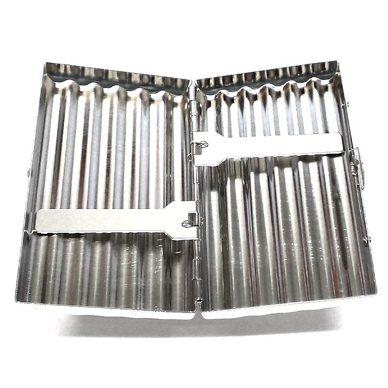 シガレットケース 12本 85mm コンパクト タバコケース Sニッケル