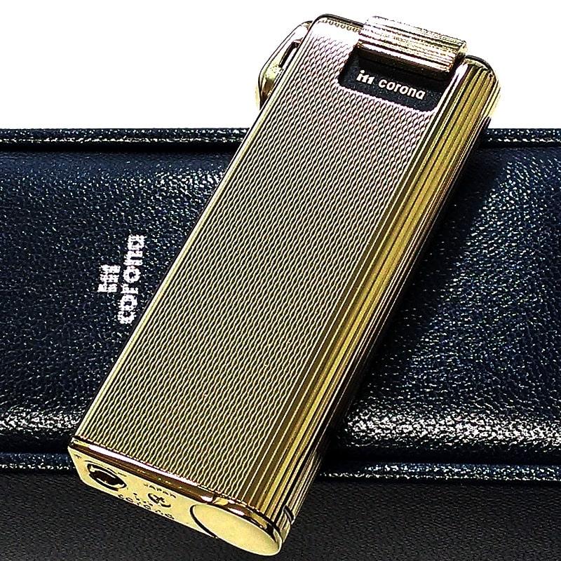 ガスライター イムコロナ パイプマスター ガス注入式 ゴールドエンジン