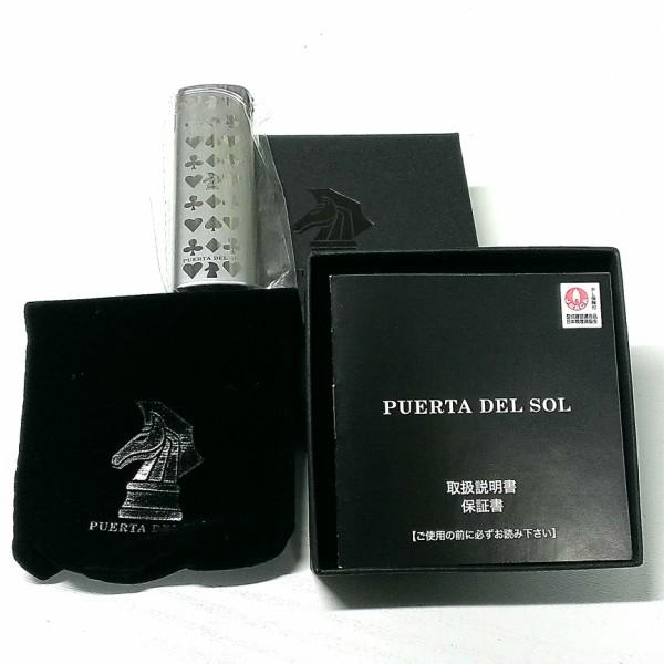 【新品未使用】プエルタデルソル PUERTA DEL SOL ケース PUERTA DEL SOL（プエルタ・デル・ソル） ガスライター プエルタ デル