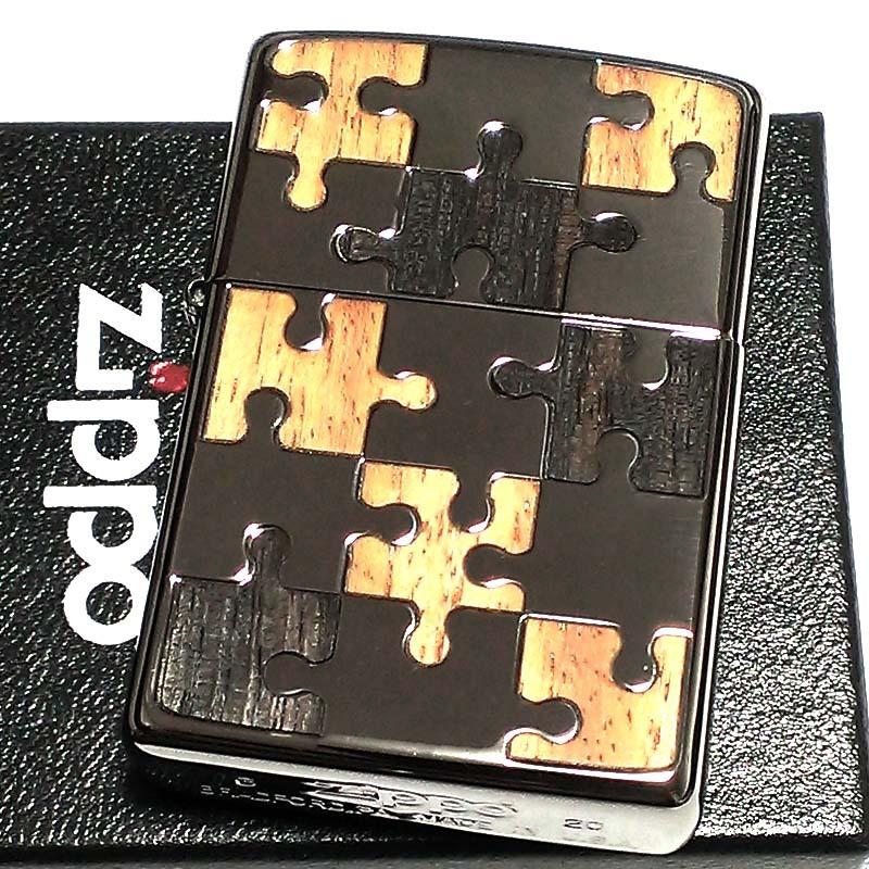 ZIPPO（ジッポー） ライター ウッドパズル ジッポ ニッケルブラック 