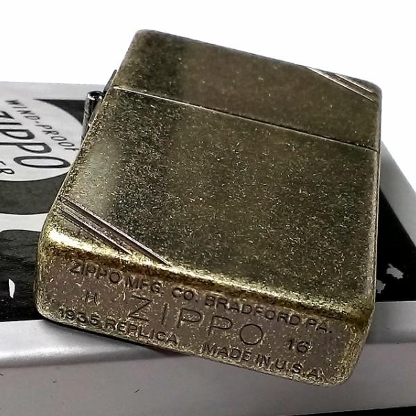 レプリカ ZIPPO ライター ジッポ 1935 復刻レプリカ ブラスバレル