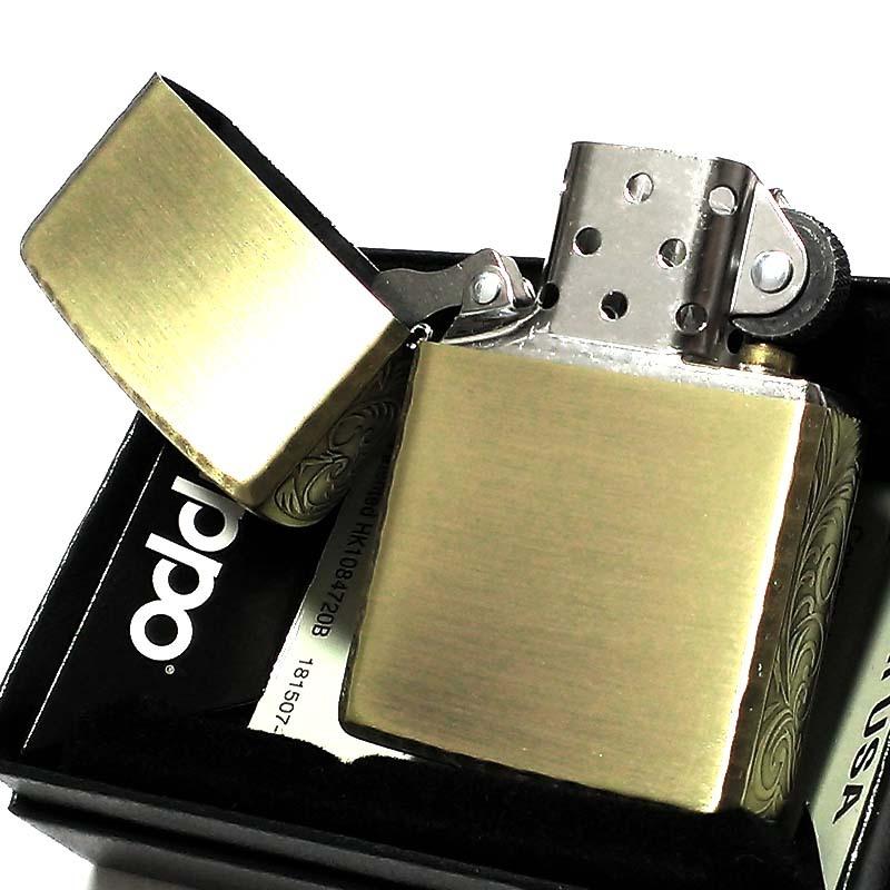 ZIPPO（ジッポー） ライター 3面アラベスク アンティークゴールド