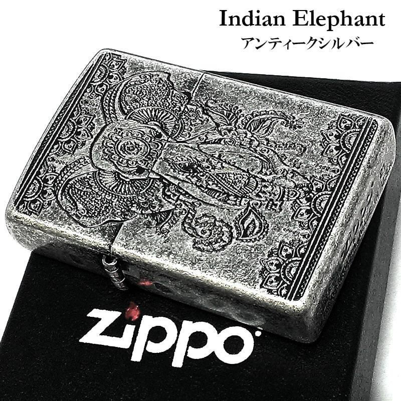 zi 84　エレファント　象　未使用　ジッポー ZIPPO（ジッポー） ジッポ ライター インディアン エレファント 象 銀