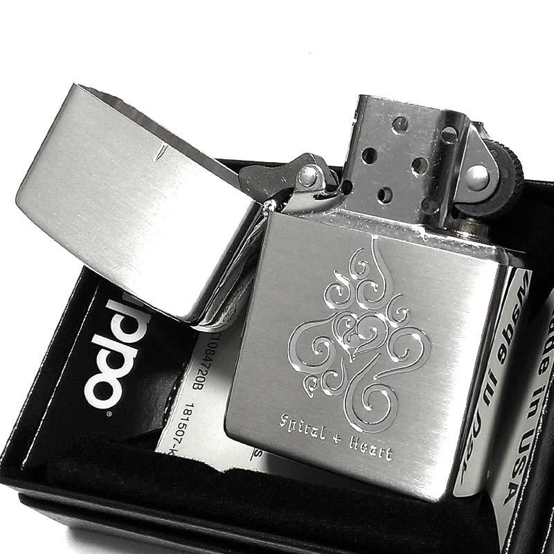 ZIPPO（ジッポー） 可愛い スパイラルハート カオス ジッポ ライター