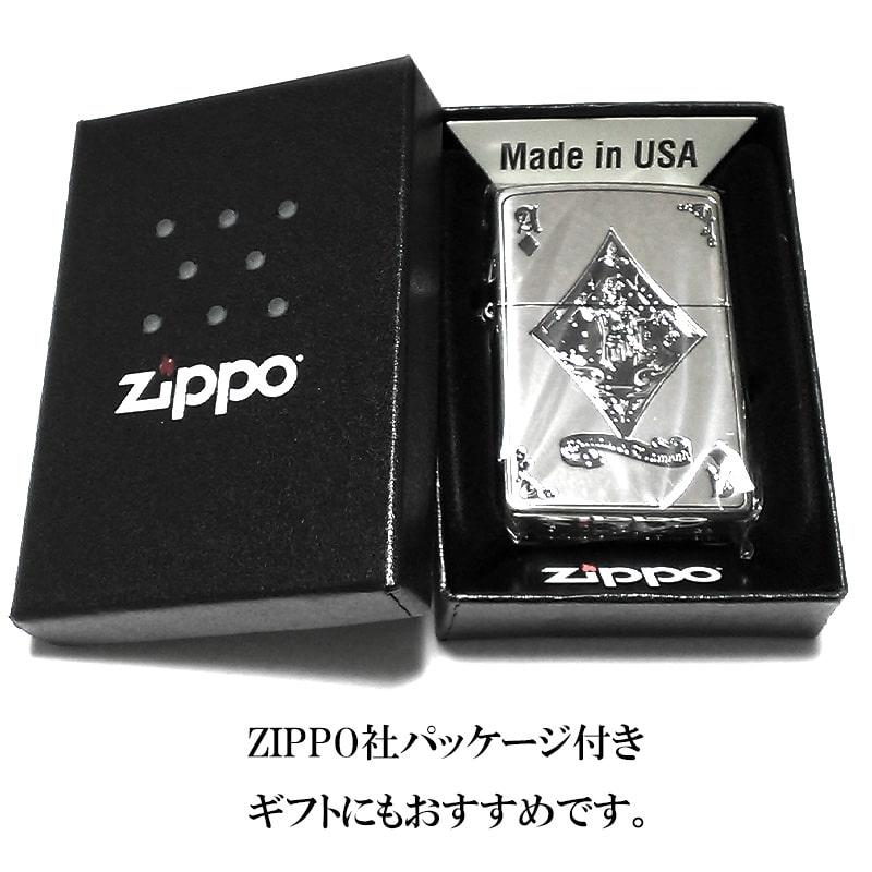 ZIPPO デビルトランプ ダイヤ ジッポ ライター かっこいい