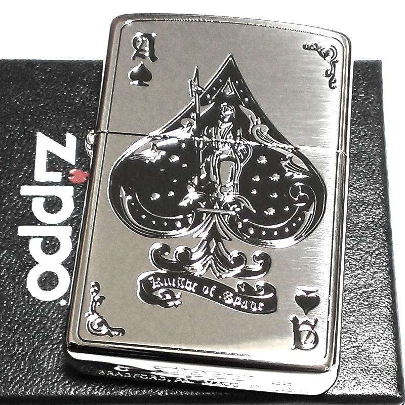 170590 現状品 ZIPPO ジッポ オイルライター トランプ [1000023025775] Zippo ジッポー デビル トランプ スペード シルバー Devil Trump