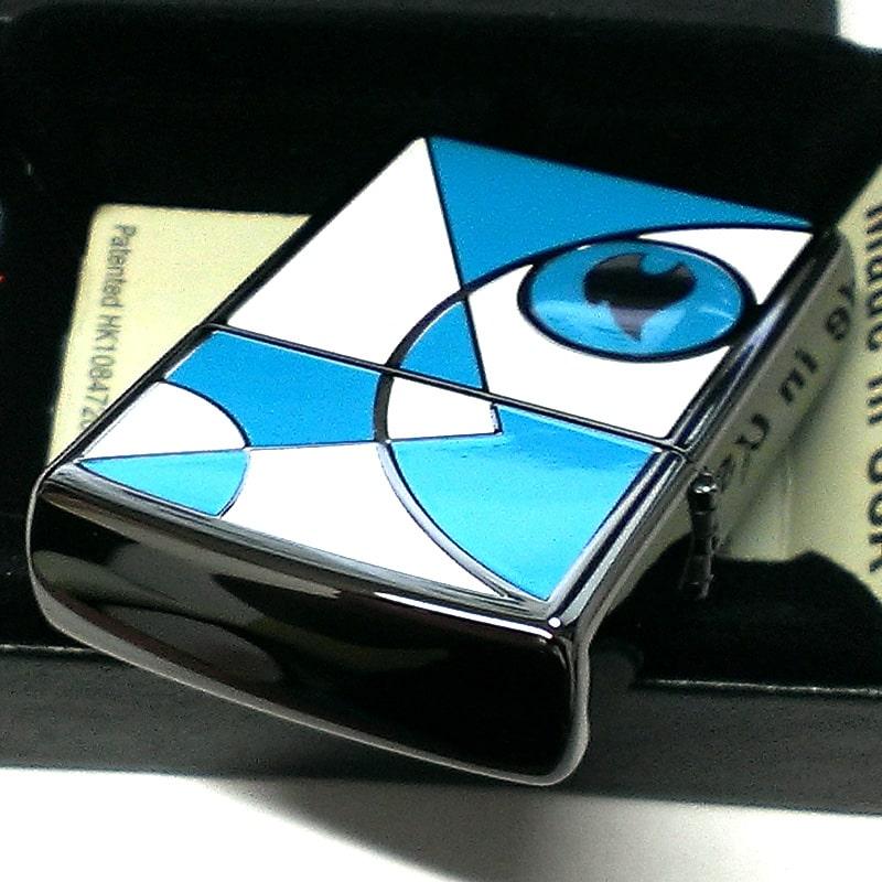 ZIPPO（ジッポー） ジッポ ライター モザイクアート 炎 ロゴ ブラック