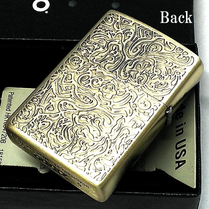 ZIPPO（ジッポー） アイオブプロビデンス ブラス ライター 渋い 両面