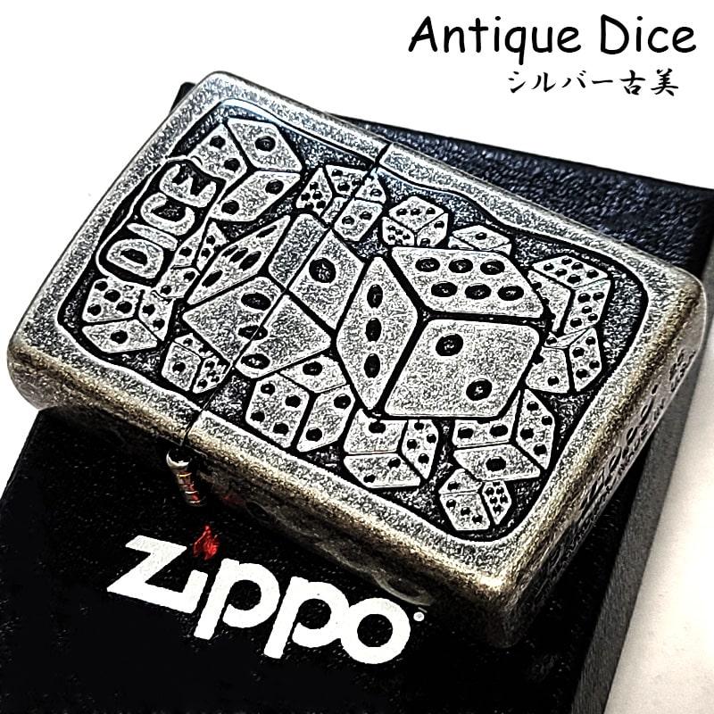 ZIPPO（ジッポー） ライター アンティークダイス シルバー ジッポ