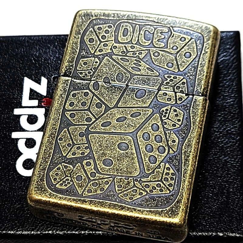 ZIPPO（ジッポー） アンティークダイス サイコロ おしゃれ ジッポ