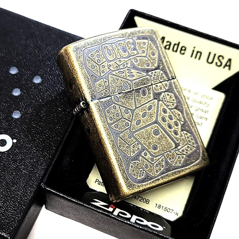 ZIPPO（ジッポー） アンティークダイス サイコロ おしゃれ ジッポ