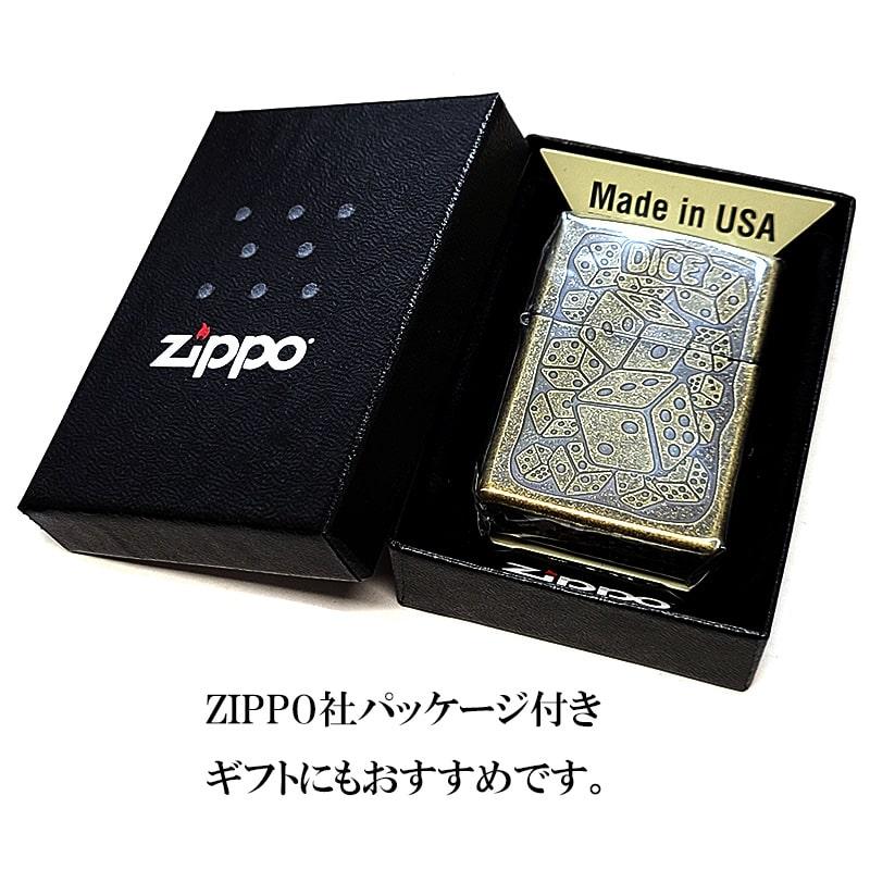 ZIPPO（ジッポー） アンティークダイス サイコロ おしゃれ ジッポ