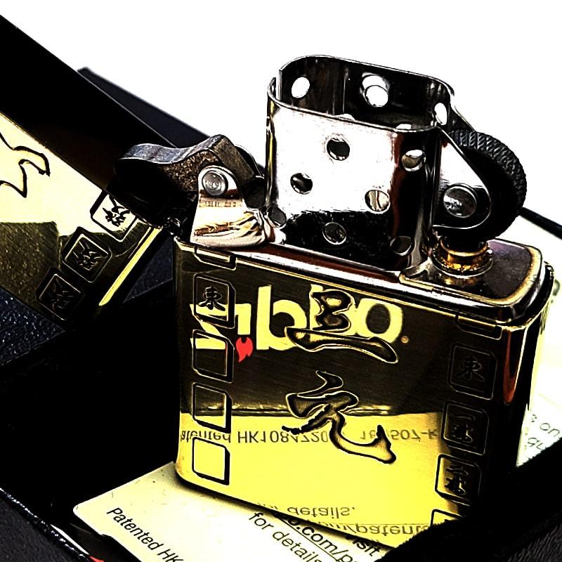 ZIPPO（ジッポー） ライター 麻雀 大三元 ジッポ 真鍮燻し かっこいい