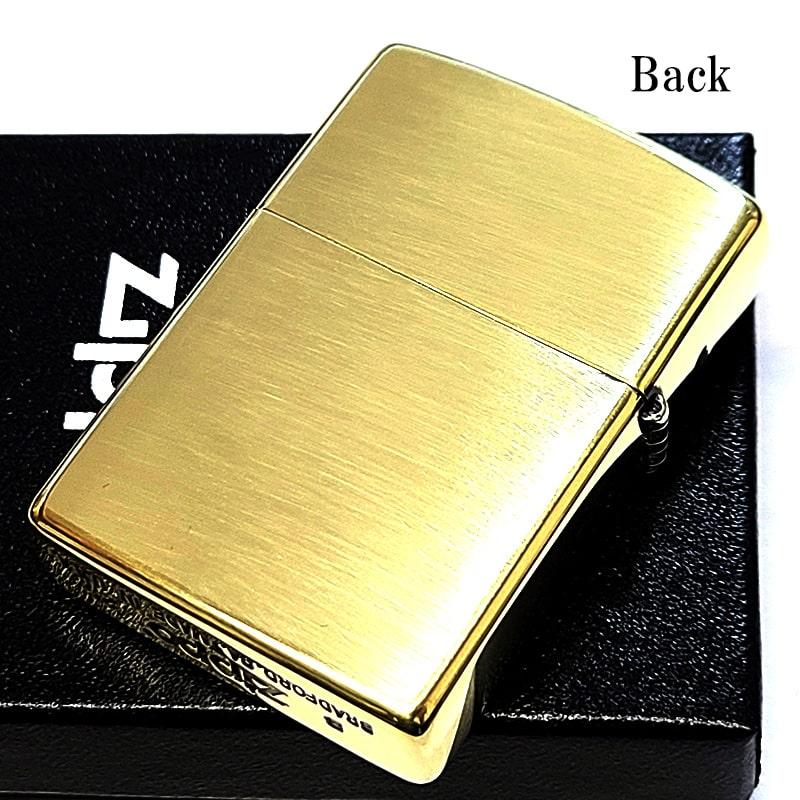 ZIPPO（ジッポー） ライター 麻雀 大三元 ジッポ 真鍮燻し かっこいい