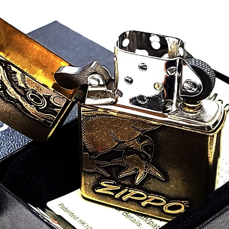 ZIPPO（ジッポー） クラシックメタル かっこいい フロッグ ユーズド