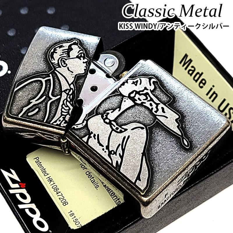 ZIPPO（ジッポー） ライター ウィンディ キス クラシックメタル ジッポ