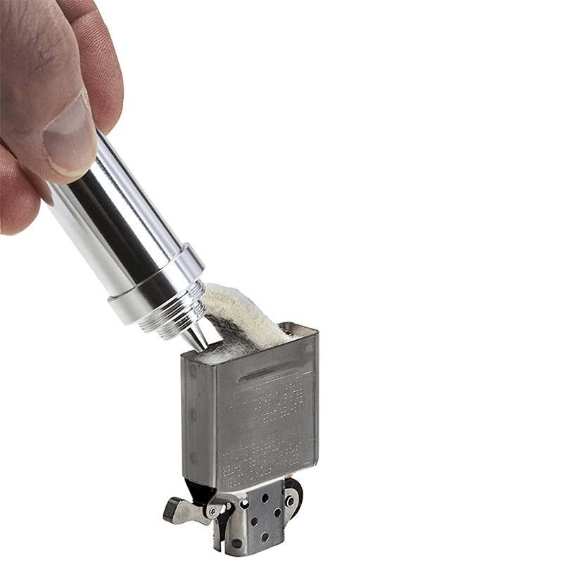 超小型 Zippo Pocket stove＆イワタニプリムス 充填式タンク ZIPPO（ジッポー） 携帯用 オイルタンク 8ml キーホルダー 持ち運び 石