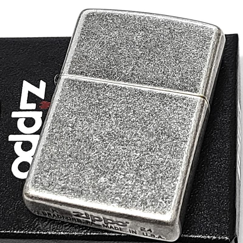 ZIPPO（ジッポー） ライター 古美加工 アンティークシルバー ジッポ