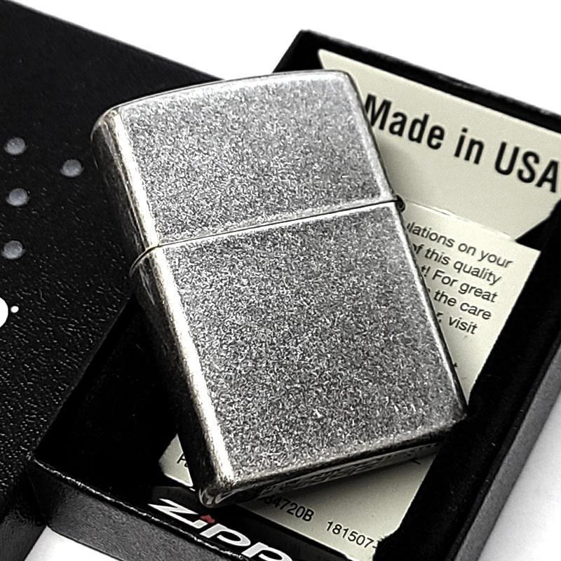 ZIPPO（ジッポー） ライター 古美加工 アンティークシルバー ジッポ