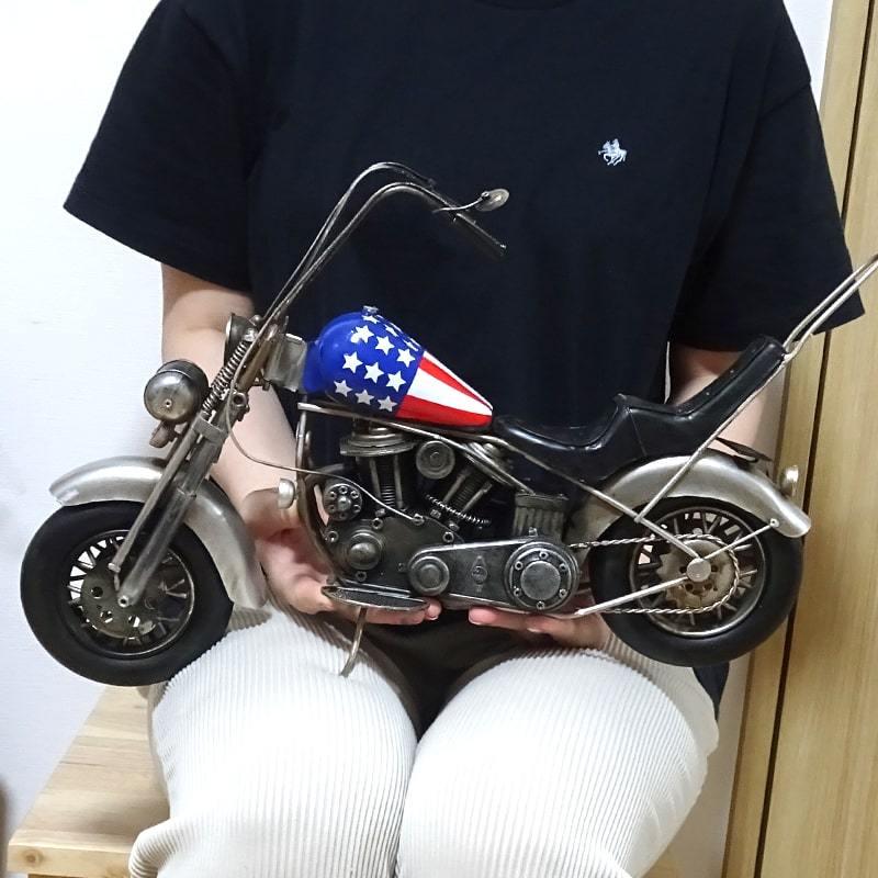 オールド アメリカンバイク オブジェ インテリア かっこいい オールド アメリカンバイク オブジェ インテリア かっこいい