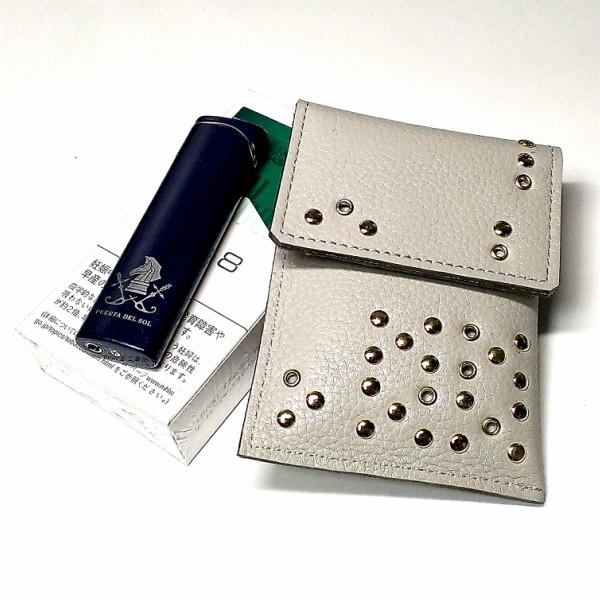 携帯灰皿 おしゃれ プエルタデルソル グレー レザー かっこいい 本革 タバコ Iqos 吸い殻入れ スタッズ メンズ ブランド ギフト 14pu 0002 Zippoタバコケース喫煙具のハヤミ 通販 Yahoo ショッピング