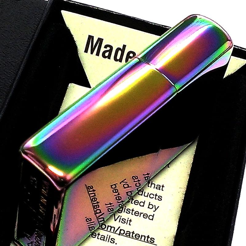 ZIPPO（ジッポー） レインボー ジッポ ライター おしゃれ ロゴ 