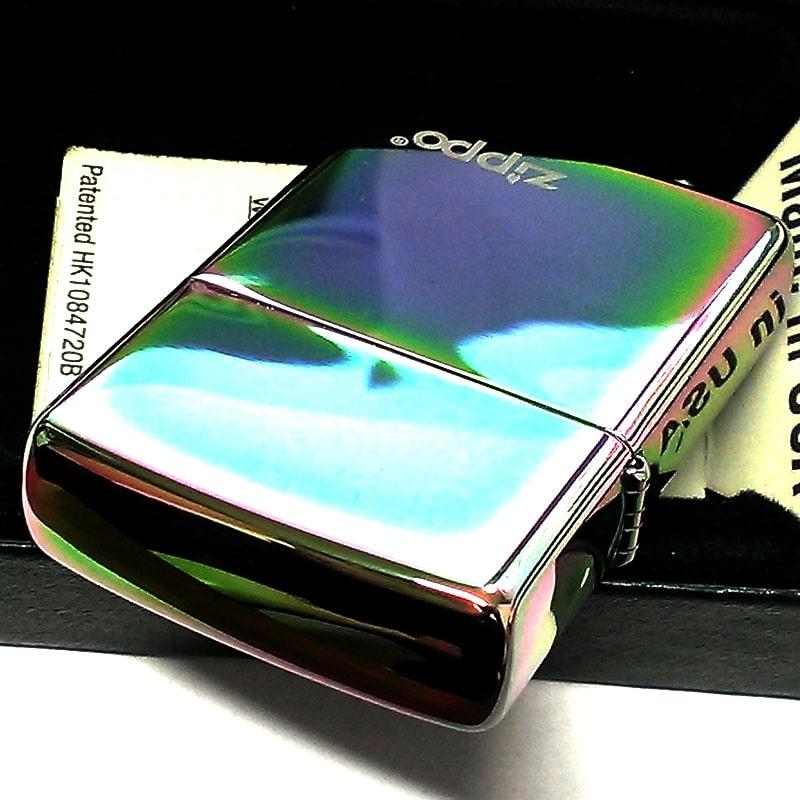 ZIPPO（ジッポー） レインボー ジッポ ライター おしゃれ ロゴ 