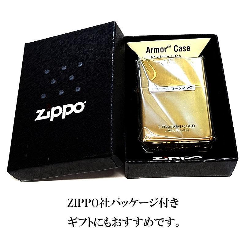 170590 現状品 ZIPPO ジッポ ソリッドチタニウム チタン [1000021835406] ZIPPO（ジッポー） ライター アーマー ロゴ ゴールド チタン加工 金