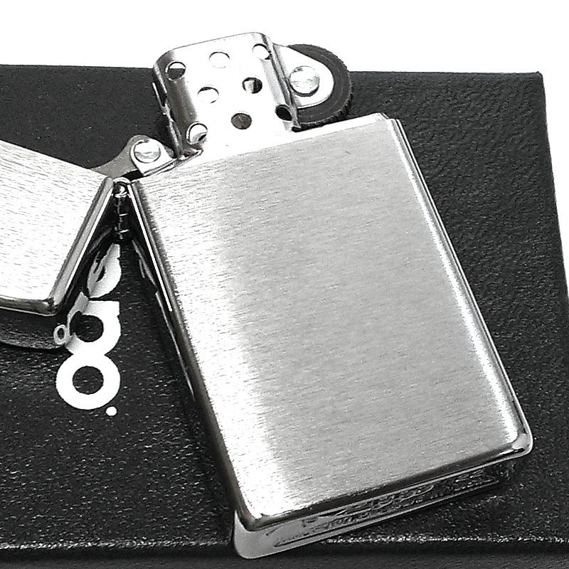 ZIPPO（ジッポー） ライター スリム 無地 シンプル ジッポ シルバー