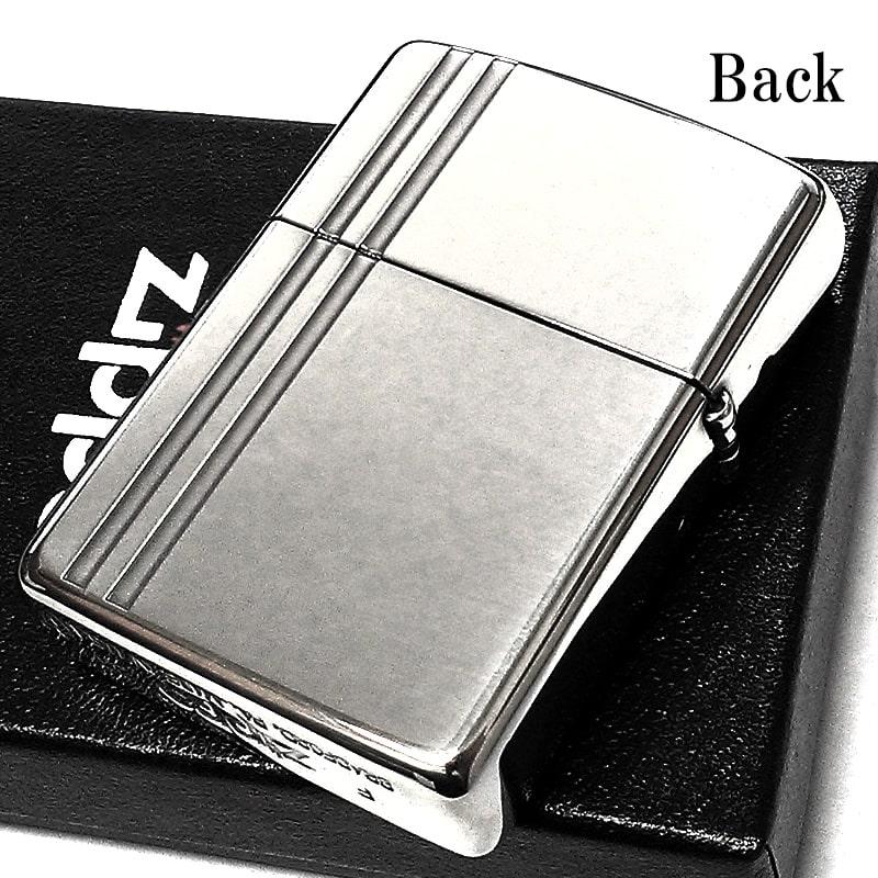 ZIPPO（ジッポー） アーマー ジッポ ライター プレート柄 縦ライン 
