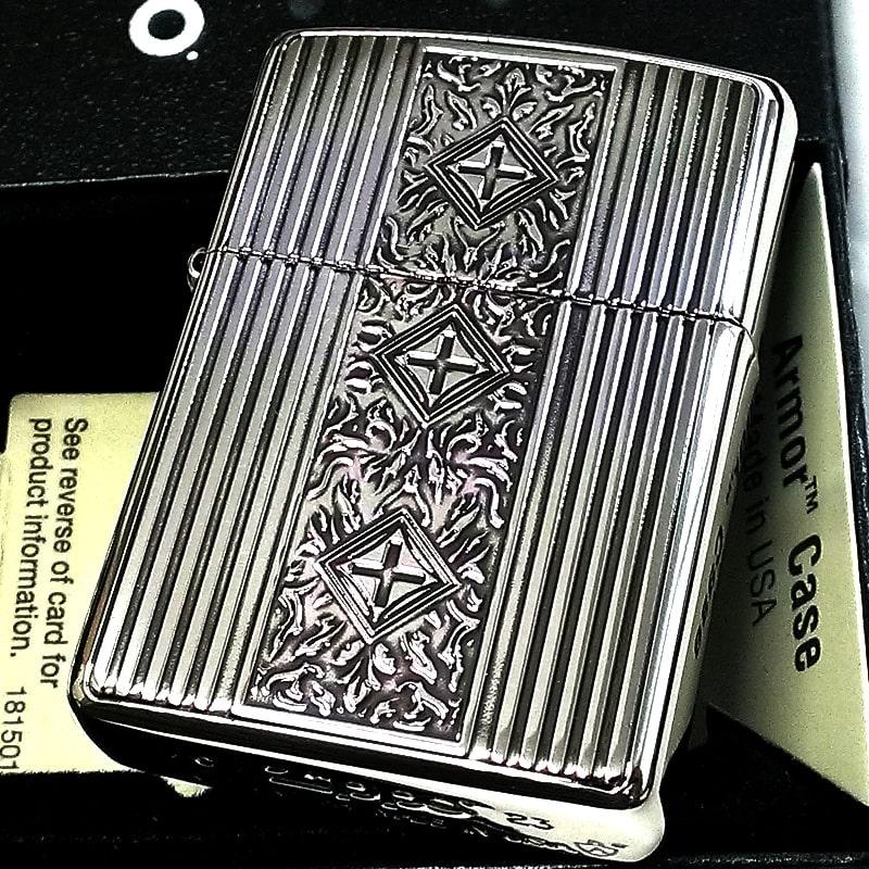 ZIPPO（ジッポー） ライター アーマー アラベスク クロス ジッポ 両面