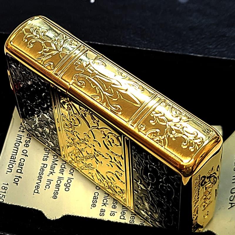 ZIPPO（ジッポー） アーマー 5面細密加工 アラベスク 彫刻 ジッポ