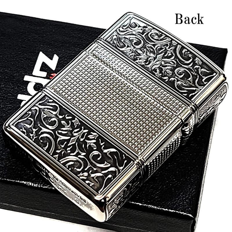 ZIPPO（ジッポー） アーマーアラベスク シルバー ジッポ ライター 彫刻