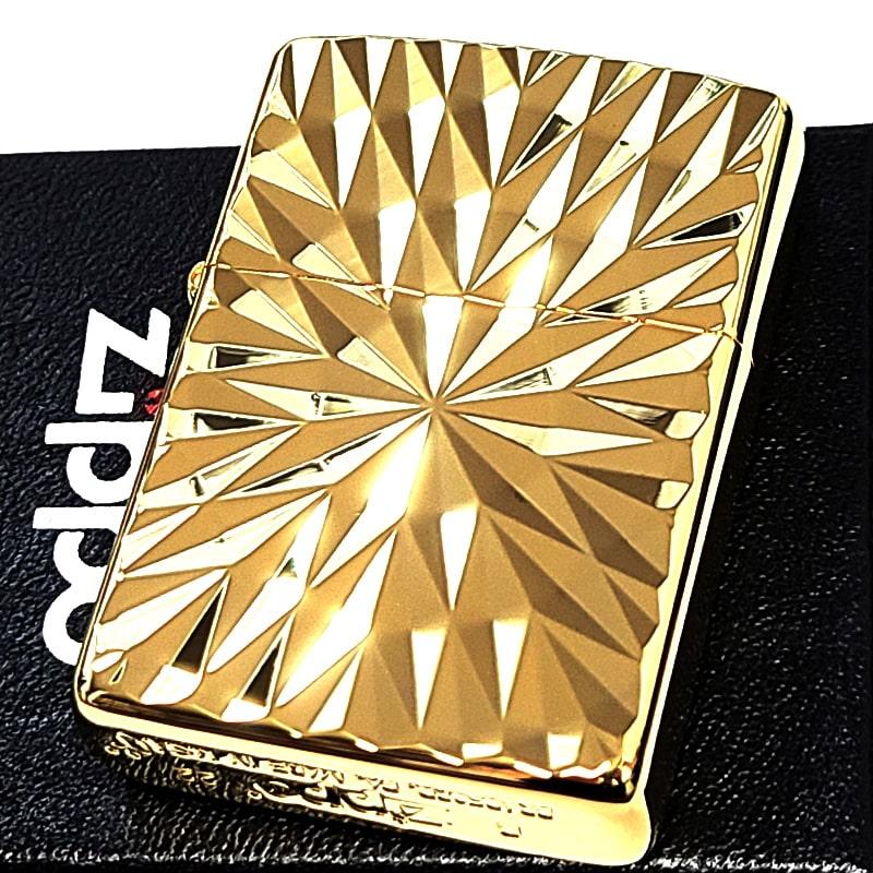 ZIPPO（ジッポー） アーマー ダイヤカット 両面加工 彫刻 ジッポ 