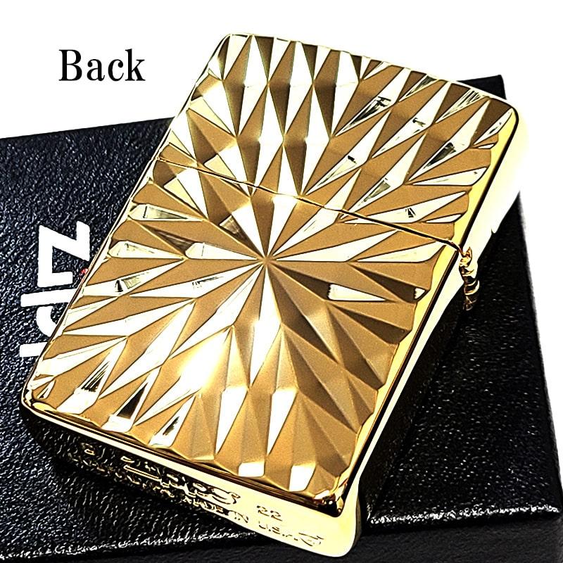 ZIPPO（ジッポー） アーマー ダイヤカット 両面加工 彫刻 ジッポ