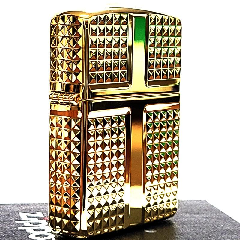 ZIPPO（ジッポー） ライター アーマー ダイヤカット かっこいい 4面 