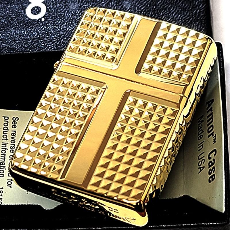 ZIPPO（ジッポー） ライター アーマー ダイヤカット かっこいい 4面 