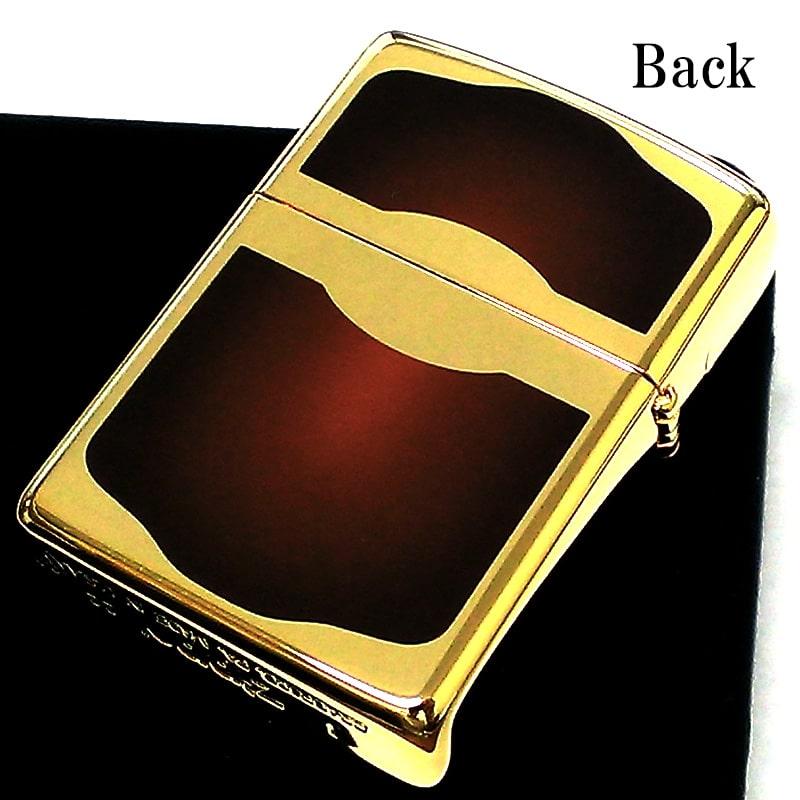 ZIPPO（ジッポー） ライター 限定 ジッポ アーマー ゴールド＆ブラウン 
