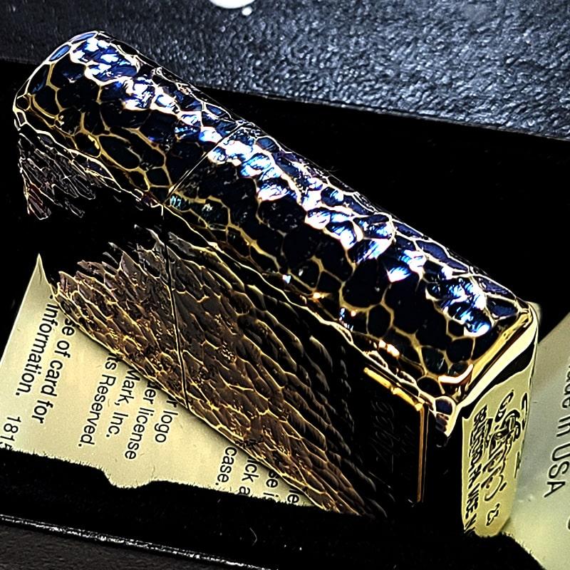 ZIPPO（ジッポー） アーマー ハンマートーン 5面加工 メタル貼り 