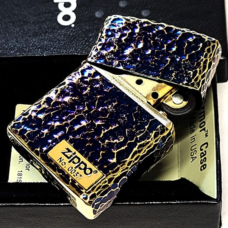 ZIPPO（ジッポー） アーマー ハンマートーン 5面加工 メタル貼り 
