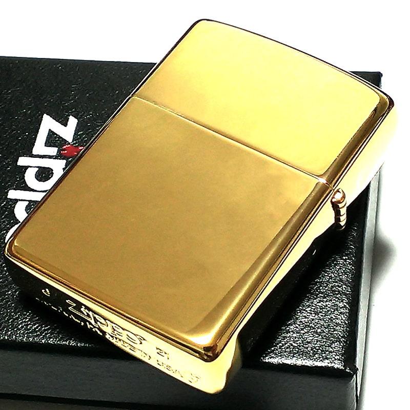 ZIPPO（ジッポー） ライター アーマー 鏡面 ジッポ ゴールド 金鍍金 金