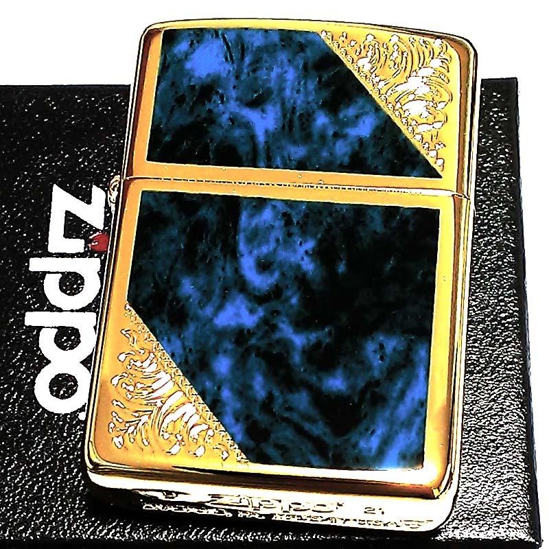 ZIPPO ライター アーマー ベネチアン ジッポ ブルー クラシック