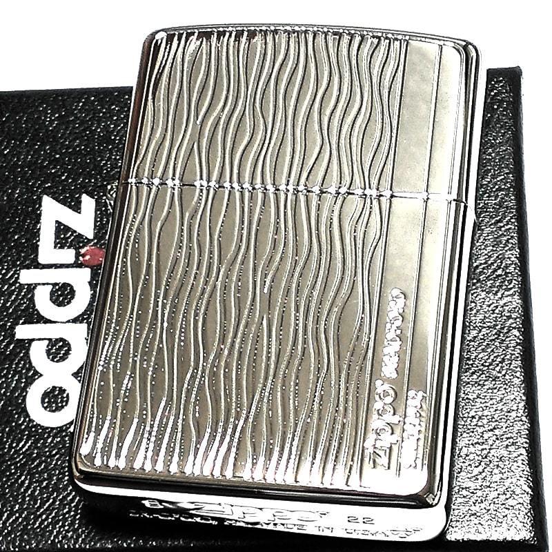 ZIPPO（ジッポー） アーマー ラフ ウェーブ ジッポ ライター 重厚 