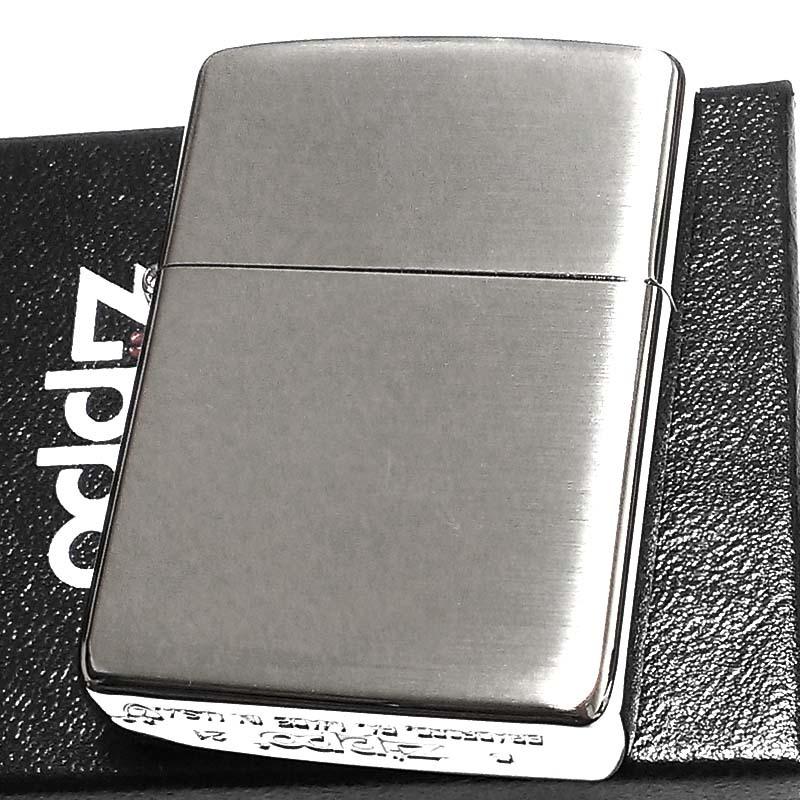 ZIPPO（ジッポー） アーマー シルバーサテーナ プラチナプレーティング