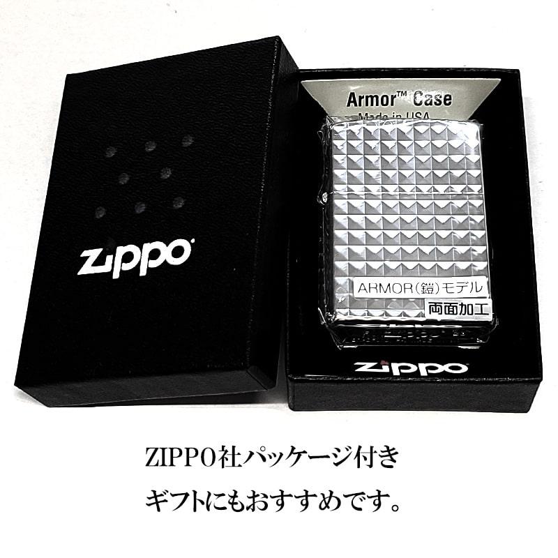 ZIPPO（ジッポー） アーマー ダイヤカット 彫刻 ジッポ ライター