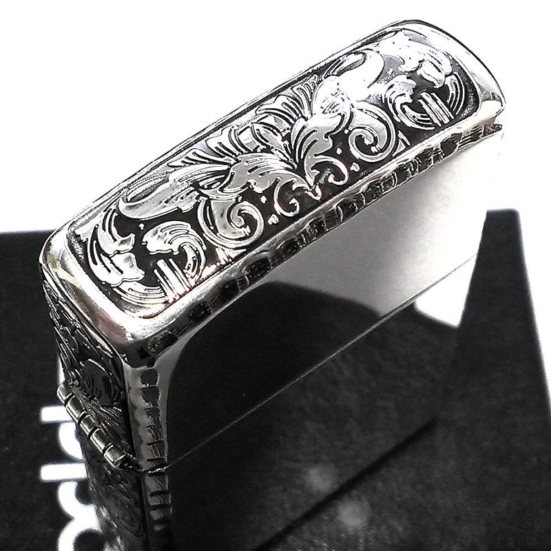ZIPPO アーマー サイドアラベスク シルバー ジッポ ライター イブシ 