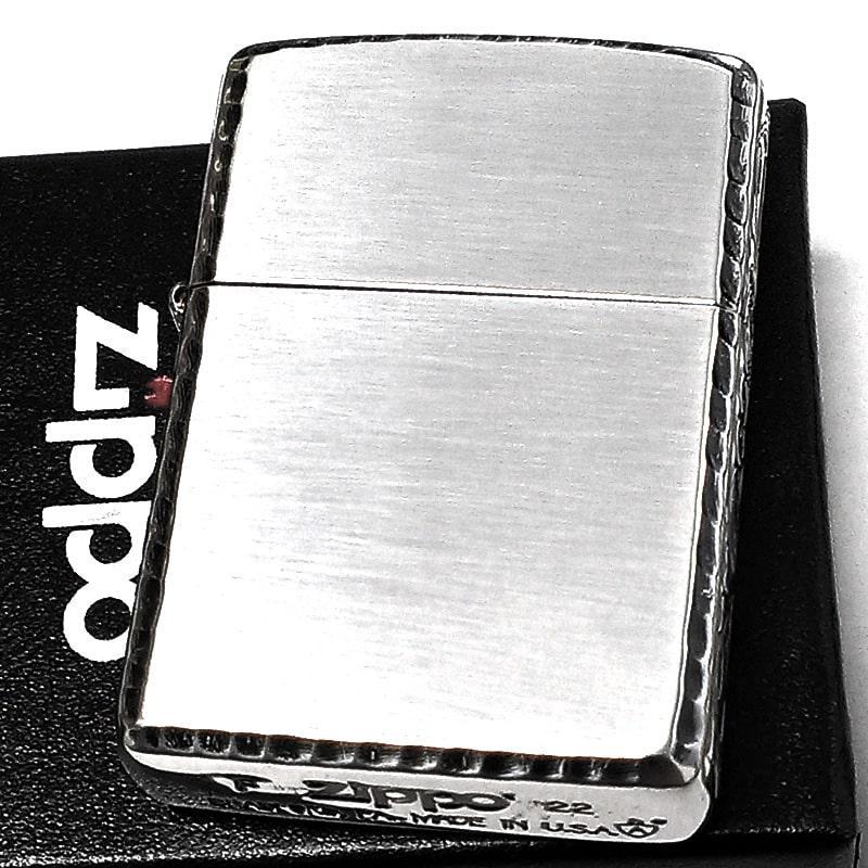 ZIPPO アーマー サイドアラベスク シルバー ジッポ ライター イブシ 