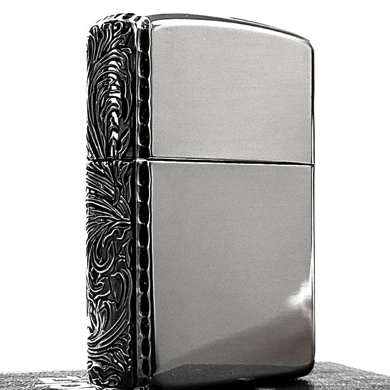 ZIPPO（ジッポー） アーマーアラベスク シルバー ジッポ ライター 彫刻 