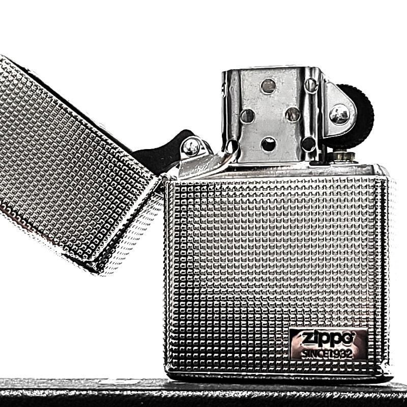 ZIPPO（ジッポー） ライター アーマー プラチナシルバー ジッポ ロゴ 5