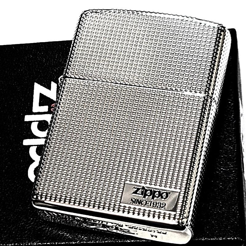 ZIPPO（ジッポー） ライター アーマー プラチナシルバー ジッポ ロゴ 5
